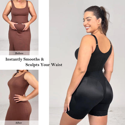 Sale Happening Now:70% OFF Tummy Control Butt Lifter Shaper | Zipper Crotch + Detachable Shoulder Straps