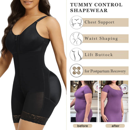 Sale Happening Now:70% OFF Tummy Control Butt Lifter Shaper | Zipper Crotch + Detachable Shoulder Straps